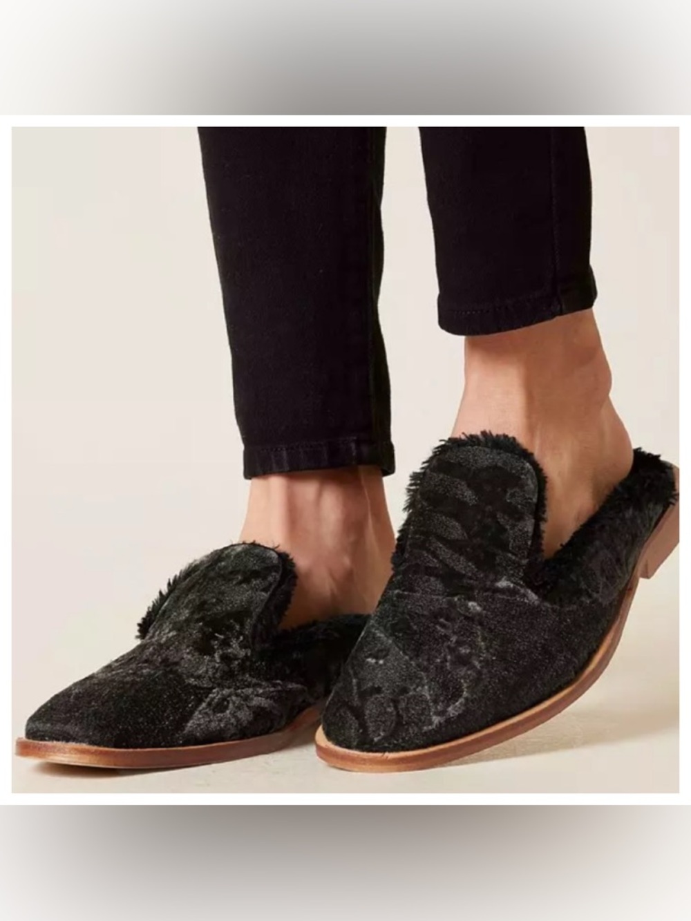 FREE PEOPLE Butterfly Effect Mule Shoe